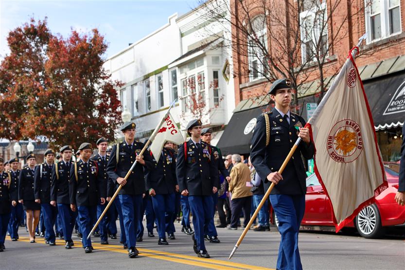 Students celebrate Veterans Day